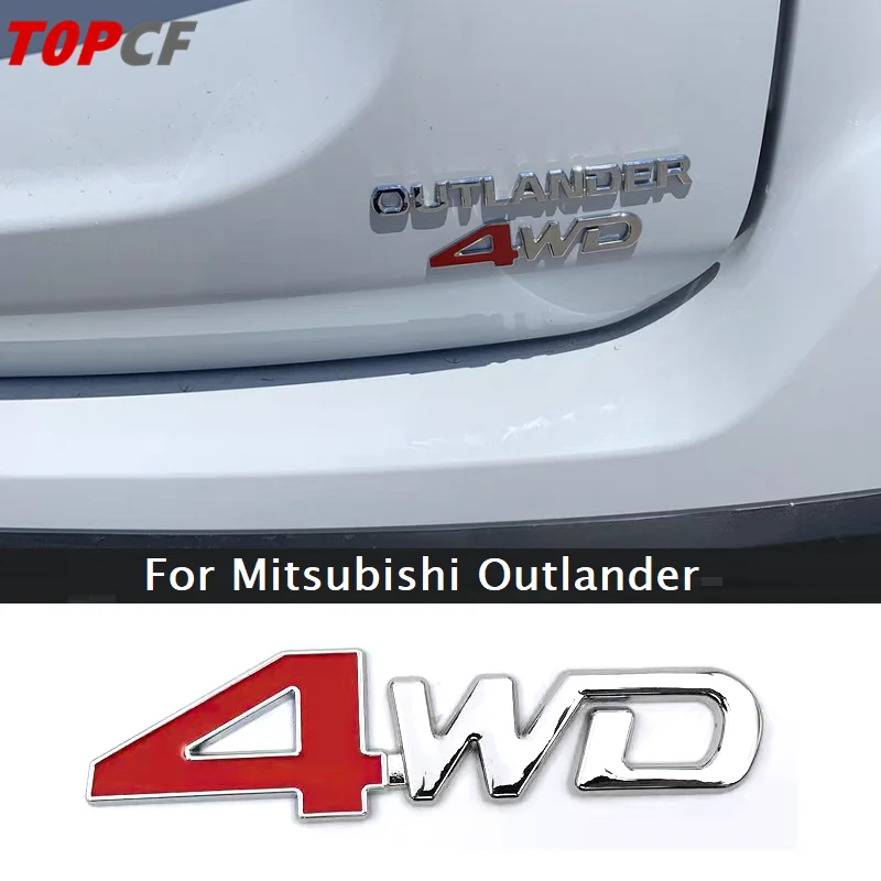 Хромированная наклейка TOPCF для Mitsubishi Outlander, стильная задняя буква с логотипом, 3D наклейки 4WD, аксессуары для отделки
Хромированная наклейка TOPCF для Mitsubishi Outlander, стильная задняя буква с логотипом, 3D наклейки 4WD, аксессуары для отделки