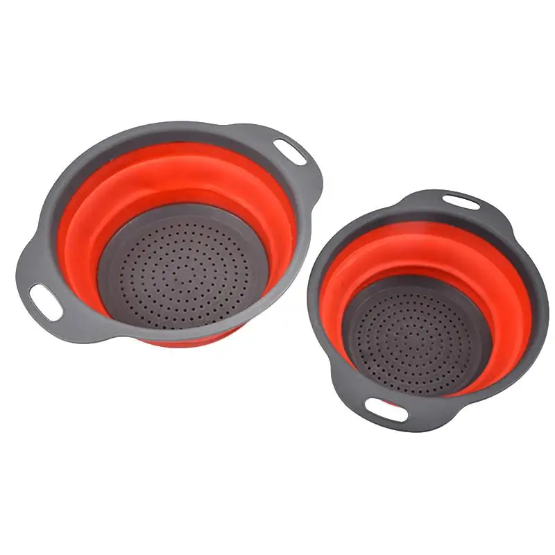 OUNONA Multi-functional Fruit Vegetable Washing Basket Soft Silicone Folding Collapsible Colander Kitchen Strainer Basket
OUNONA Multi-functional Fruit Vegetable Washing Basket Soft Silicone Folding Collapsible Colander Kitchen Strainer Basket