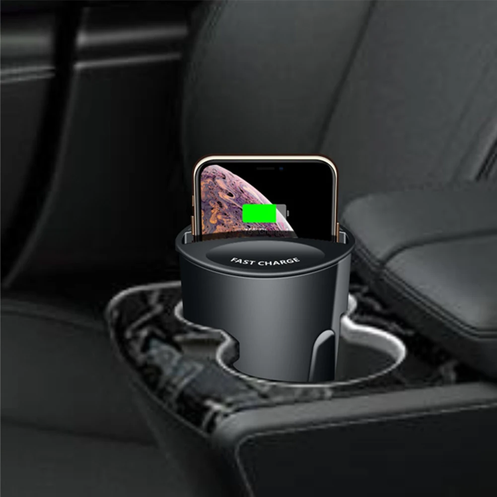 Car Charger Stand Fast USB Heat Dissipation Mobile Phone Vehicle Mounted Stable Wireless Output Holder Easy Operate Cup Shape
Car Charger Stand Fast USB Heat Dissipation Mobile Phone Vehicle Mounted Stable Wireless Output Holder Easy Operate Cup Shape
