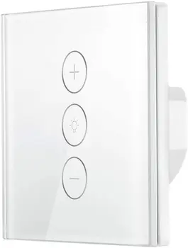 Wifi Smart Dimmer Switch, WiFi Light Switch Stepless Dimmer Switch Work with Alexa Google Home, App Remote Voice Control
Wifi Smart Dimmer Switch, WiFi Light Switch Stepless Dimmer Switch Work with Alexa Google Home, App Remote Voice Control