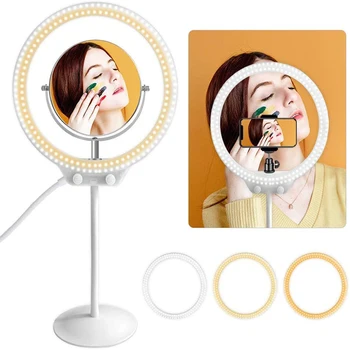 ZOMEI LED Selfie Ring Light Photographic Lighting Camera Photo Video Studio Flexible Table Ringlight with Stand For Makeup Phone
ZOMEI LED Selfie Ring Light Photographic Lighting Camera Photo Video Studio Flexible Table Ringlight with Stand For Makeup Phone