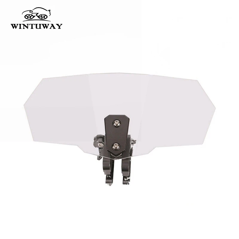 WINTUWAY Airflow Adjustable Windscreen Wind Deflector Universal Motorcycle Windshield For Kawasaki Honda Etc
WINTUWAY Airflow Adjustable Windscreen Wind Deflector Universal Motorcycle Windshield For Kawasaki Honda Etc