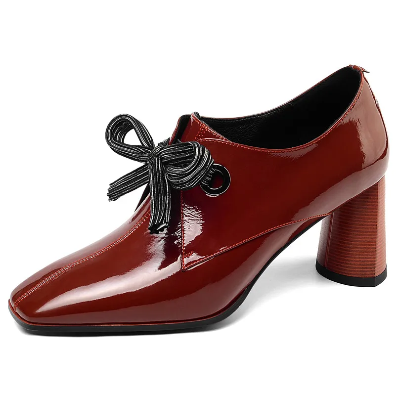 2020 Cross-tied Women Pumps Spring Autumn High Heels Rome Shoes Woman Lace Up Genuine Patent Leather Prom Dancing Shoes
2020 Cross-tied Women Pumps Spring Autumn High Heels Rome Shoes Woman Lace Up Genuine Patent Leather Prom Dancing Shoes
