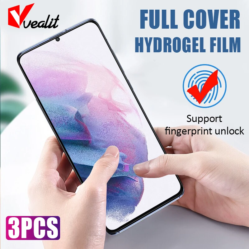 3pcs Hydrogel Film for Samsung Galaxy S21 S20 FE Note 20 Ultra S10E S9 S8 Plus no glass A51 A71 A52 A72 Screen Protector
3pcs Hydrogel Film for Samsung Galaxy S21 S20 FE Note 20 Ultra S10E S9 S8 Plus no glass A51 A71 A52 A72 Screen Protector