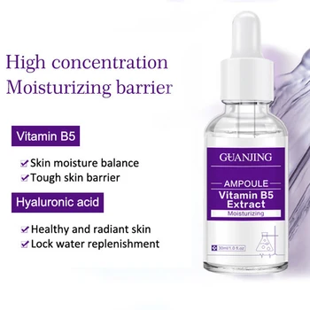 Vitamin B5 Extract Ceramide Repair Essence Moisturize Soothing Anti-aging Facial Essence Liquid Repair Stock Solution 30ml
Vitamin B5 Extract Ceramide Repair Essence Moisturize Soothing Anti-aging Facial Essence Liquid Repair Stock Solution 30ml