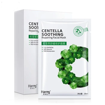 10 Pieces Centella Soothing Repairing Facial Mask Acne Treatment Anti-Aging Moisturizing Oil-control Depth Replenishment 
10 Pieces Centella Soothing Repairing Facial Mask Acne Treatment Anti-Aging Moisturizing Oil-control Depth Replenishment