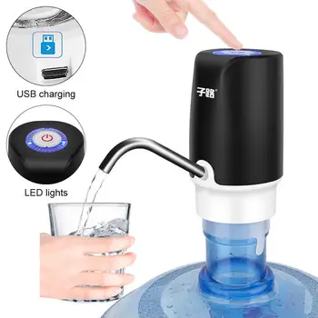 Black Portable Push-button Wireless Electric Dispenser Water Pump with USB Cable/Blue Light/304 Stainless Steel Tube 4.5L-18.9L
Black Portable Push-button Wireless Electric Dispenser Water Pump with USB Cable/Blue Light/304 Stainless Steel Tube 4.5L-18.9L