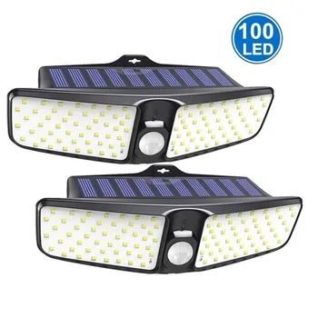 1/2/4pcs Solar Light 100 LEDs Solar Lamp PIR Motion Sensor Wall Light Solar Garden Lights IP65 Waterproof Outdoor Security Light
1/2/4pcs Solar Light 100 LEDs Solar Lamp PIR Motion Sensor Wall Light Solar Garden Lights IP65 Waterproof Outdoor Security Light
