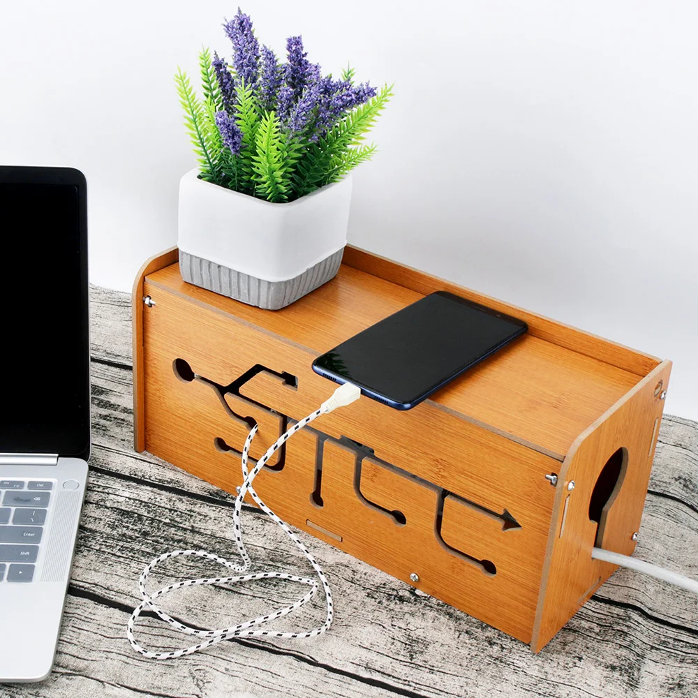 Wooden Wire Storage Box Home Power Cord Cable Organizer Safety Socket Socket Board Storage Container Power Board Storage Box
Wooden Wire Storage Box Home Power Cord Cable Organizer Safety Socket Socket Board Storage Container Power Board Storage Box