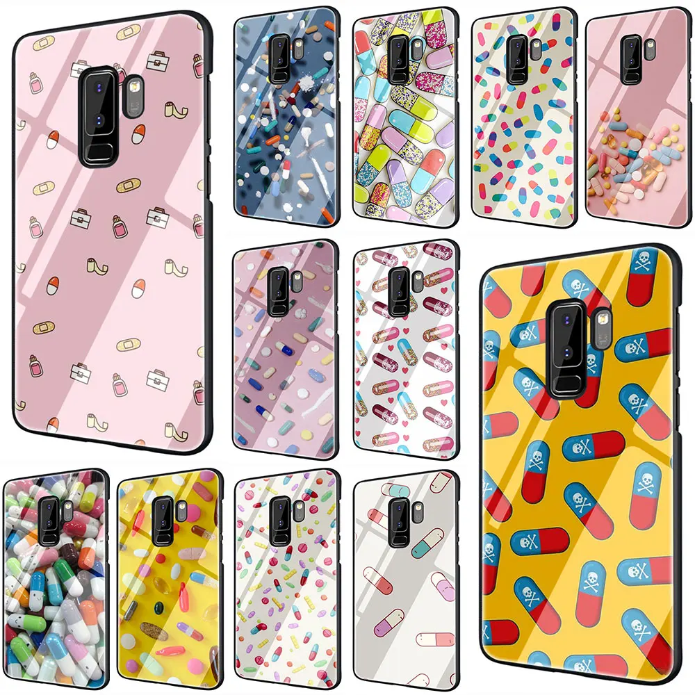 EWAU Medical Pills Tempered Glass Phone Cover Case For Galaxy S7 edge S8 9 10 Plus Note 8 9 10 A10 20 30 40 50 60 70
EWAU Medical Pills Tempered Glass Phone Cover Case For Galaxy S7 edge S8 9 10 Plus Note 8 9 10 A10 20 30 40 50 60 70