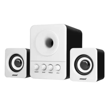 With Subwoofer USB 2.1 Laptop Adjustable Portable Computer Speaker 3D Surround Sound Mini Wired Plastic Bass Desktop 3.5mm Jack
With Subwoofer USB 2.1 Laptop Adjustable Portable Computer Speaker 3D Surround Sound Mini Wired Plastic Bass Desktop 3.5mm Jack