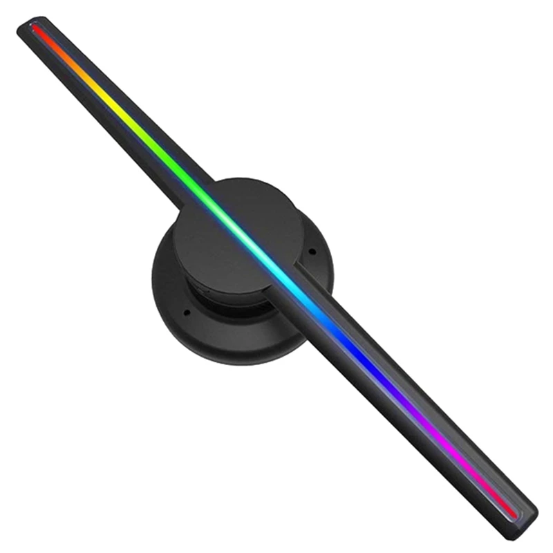 42Cm/16.54Inch Wifi 3D Holographic Projector Hologram Player Led Display Fan Advertising Light App Control(Eu Plug)
42Cm/16.54Inch Wifi 3D Holographic Projector Hologram Player Led Display Fan Advertising Light App Control(Eu Plug)