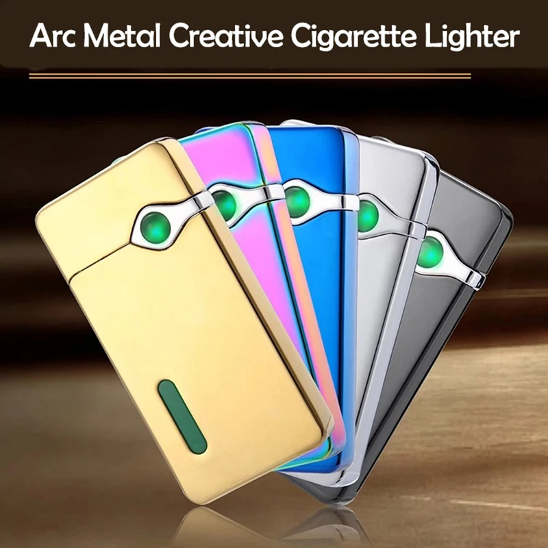 New Dual Continuous Heating Arc Wire Cigarette Lighter USB Charge Plasma Lighter Premium Windproof Flameless Electronic Lighter
New Dual Continuous Heating Arc Wire Cigarette Lighter USB Charge Plasma Lighter Premium Windproof Flameless Electronic Lighter