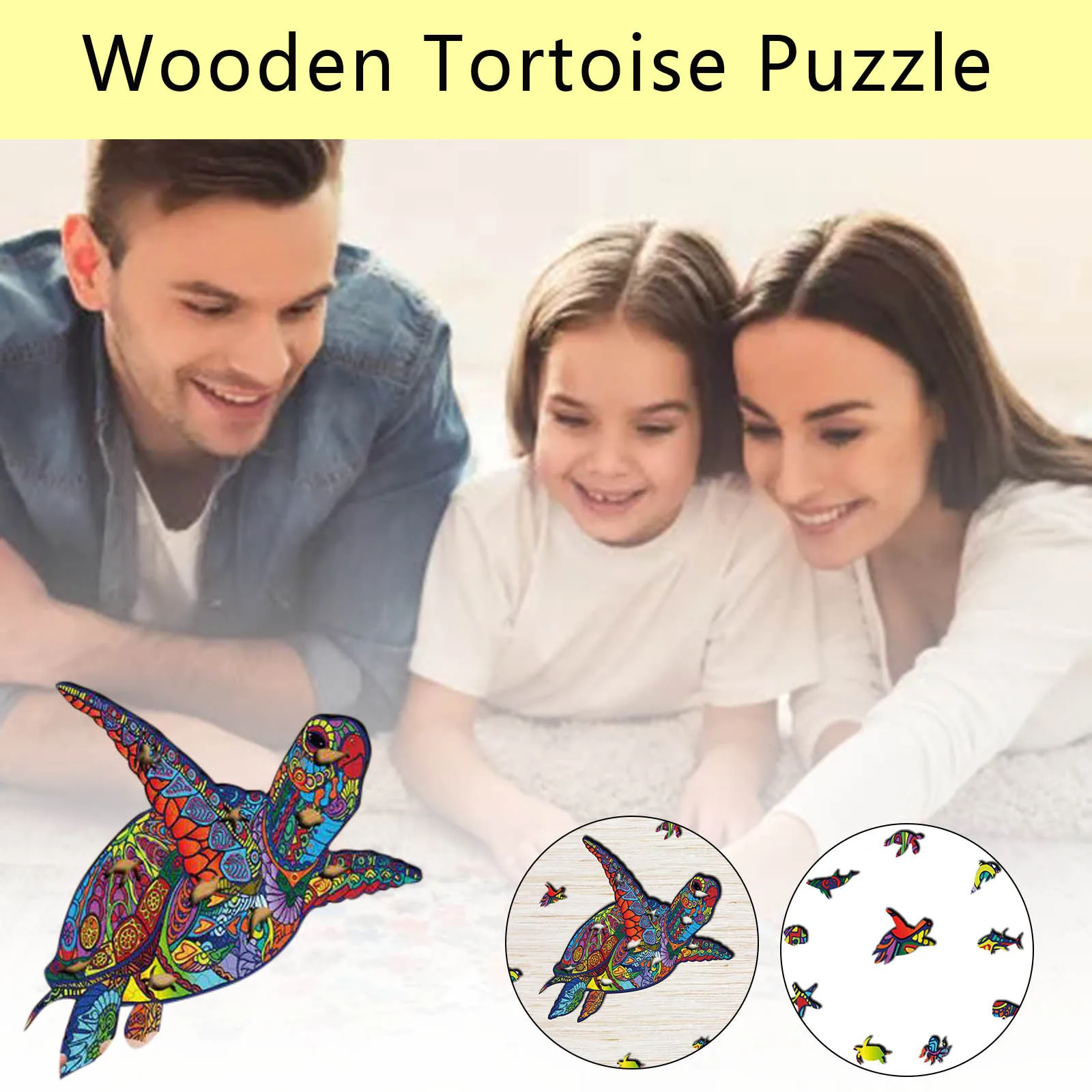 Tortoise Jigsaw Each Piece is Animal Shaped Puzzles Adult And Children Educational Holiday Dinosaur Irregular Puzzle Paper пазлы 
Tortoise Jigsaw Each Piece is Animal Shaped Puzzles Adult And Children Educational Holiday Dinosaur Irregular Puzzle Paper пазлы