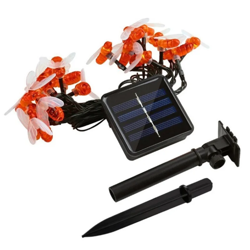 Solar Light String, Waterproof 30 Led Bee Solar Powered Fairy Light String Outdoor Garden Summer Party Wedding Decoration (Warm
Solar Light String, Waterproof 30 Led Bee Solar Powered Fairy Light String Outdoor Garden Summer Party Wedding Decoration (Warm