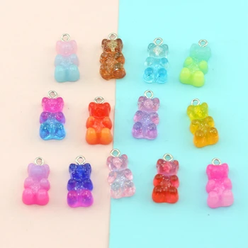 5 PCS Creative DIY Silicone Mini Color Simulation Two-Color Gradient Bear Stylish Candy Resin Earring Pendant Jewelry Accessory
5 PCS Creative DIY Silicone Mini Color Simulation Two-Color Gradient Bear Stylish Candy Resin Earring Pendant Jewelry Accessory