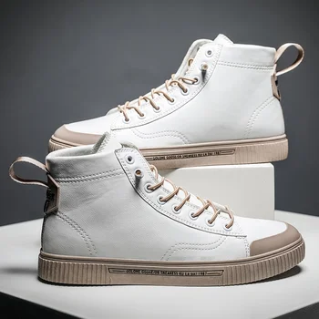 High Top Casual Men's Shoe Solid Color Men Sneakers Mesh Breathable Male Footwears Autumn Increase Ankle Boots Tide Shoes Newest
High Top Casual Men's Shoe Solid Color Men Sneakers Mesh Breathable Male Footwears Autumn Increase Ankle Boots Tide Shoes Newest