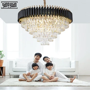 LED pendent lamp Voor Woonkamer Cristal Lustre Kroonluchter Verlichting Plafond light fixture lamparas de techo colgante moderna
LED pendent lamp Voor Woonkamer Cristal Lustre Kroonluchter Verlichting Plafond light fixture lamparas de techo colgante moderna