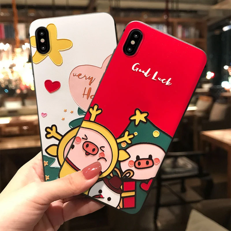 Merry Christmas 3D Emboss Case For Motorola Moto G6 Play G5 G5S Plus E4 EU Cartoon Couples Coque For Oneplus 7 Pro 6 6T 5T Cover
Merry Christmas 3D Emboss Case For Motorola Moto G6 Play G5 G5S Plus E4 EU Cartoon Couples Coque For Oneplus 7 Pro 6 6T 5T Cover