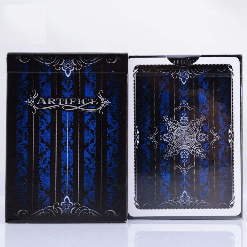 1pcs Blue Artifice v2 Ellusionist Deck Magic Cards Playing Card Poker Close Up Stage Magic Tricks for Professional Magician
1pcs Blue Artifice v2 Ellusionist Deck Magic Cards Playing Card Poker Close Up Stage Magic Tricks for Professional Magician