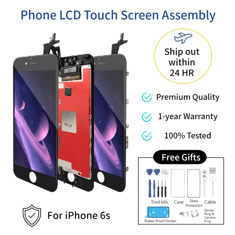 5A+ Grade For iPhone 6 6S 6Plus 6S Plus LCD With Perfect 3D Touch Screen Digitizer Assembly For iPhone 6S 7 8 Display Free gift
5A+ Grade For iPhone 6 6S 6Plus 6S Plus LCD With Perfect 3D Touch Screen Digitizer Assembly For iPhone 6S 7 8 Display Free gift