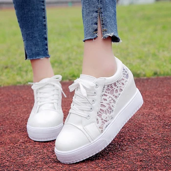 Women Hollow Out High Heels Wedges Platform Summer Pumps For Woman Elegant Mesh Wedge Walking Platform valentine Shoes wedding
Women Hollow Out High Heels Wedges Platform Summer Pumps For Woman Elegant Mesh Wedge Walking Platform valentine Shoes wedding