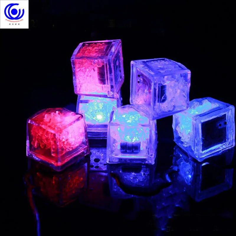 Flashing Ice Cubes Led Light Water-Actived Luminous Glowing Block Christmas Wedding Party Festival Decoration Props x12 PCS/pack
Flashing Ice Cubes Led Light Water-Actived Luminous Glowing Block Christmas Wedding Party Festival Decoration Props x12 PCS/pack