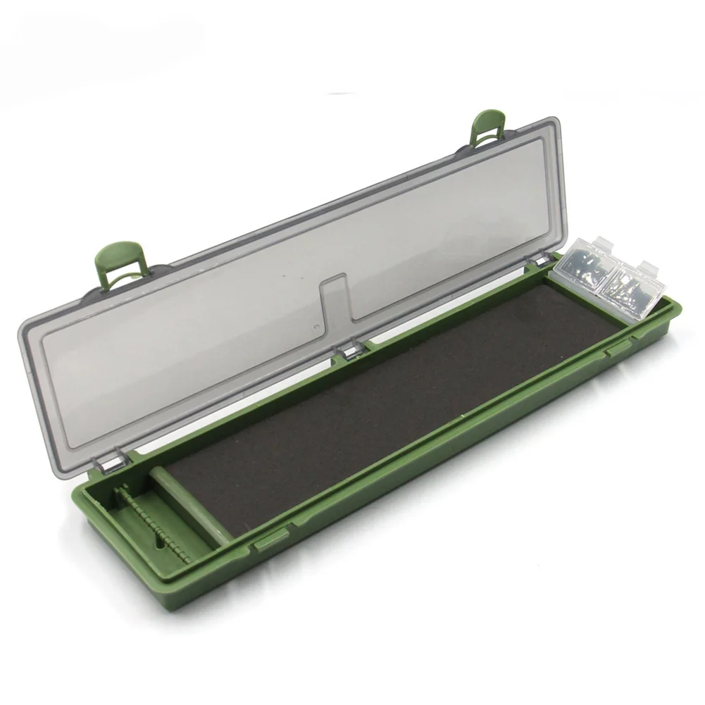 Carp Rig Box Tackle Box Portable Tackle Box Waterproof With 15 Pins Dustproof Fishing parts Durable High Quality
Carp Rig Box Tackle Box Portable Tackle Box Waterproof With 15 Pins Dustproof Fishing parts Durable High Quality