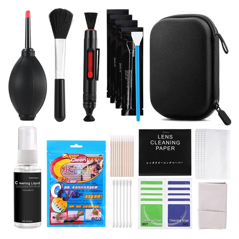 SLR Digital Camera Cleaning Kit Mirror Sensor Lens Cleaning Supplies Digital Camera Special Tools
SLR Digital Camera Cleaning Kit Mirror Sensor Lens Cleaning Supplies Digital Camera Special Tools