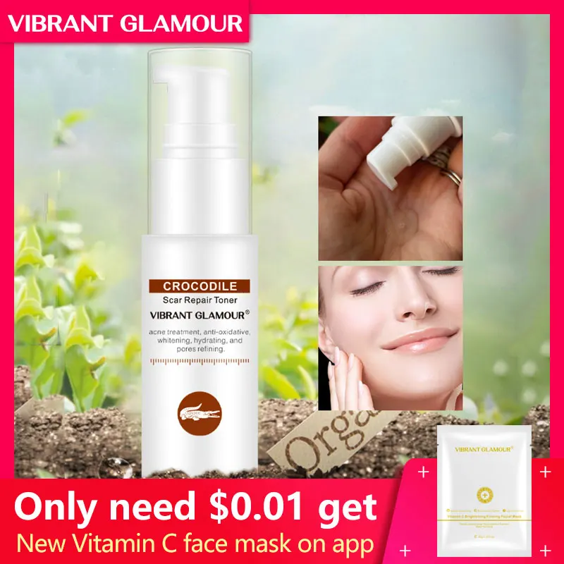 VIBRANT GLAMOUR Crocodile Face Serum Spray Toner Removal Scars Shrink Pores Repair Acne Scar Marks Relieve Sensitive Face Care
VIBRANT GLAMOUR Crocodile Face Serum Spray Toner Removal Scars Shrink Pores Repair Acne Scar Marks Relieve Sensitive Face Care