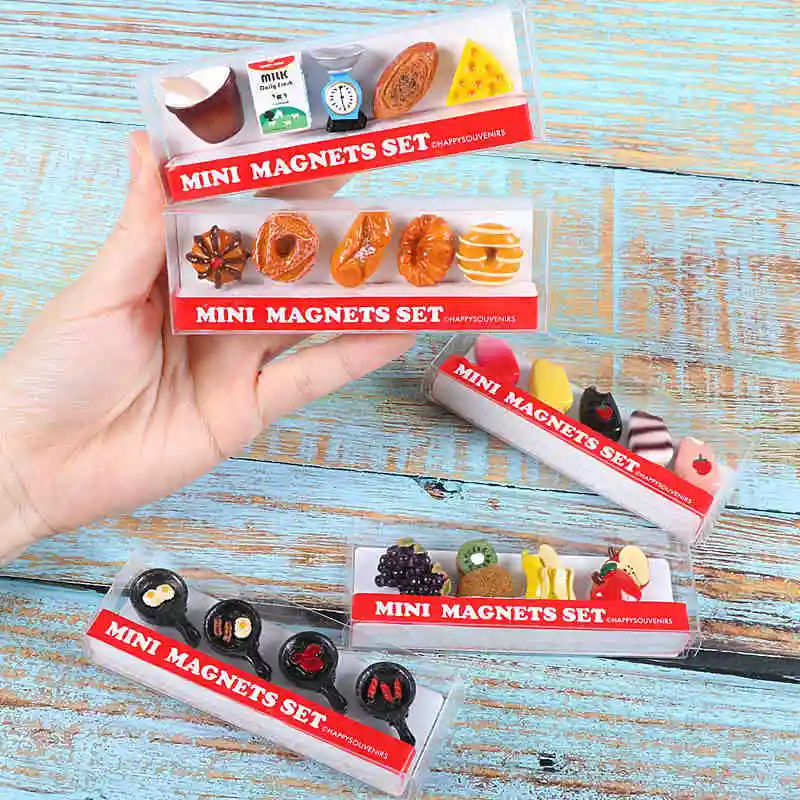 Cartoon food refrigerator paste magnet decoration creative personality 3D cute refrigerator magnet magnetic force message paste
Cartoon food refrigerator paste magnet decoration creative personality 3D cute refrigerator magnet magnetic force message paste