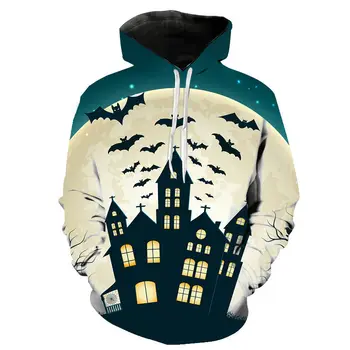 New Halloween Castle Bat Hoodies Men Women 3D Printed Casual Cartoon Anime Hoodie Fashion Sweatshirts Hoody
New Halloween Castle Bat Hoodies Men Women 3D Printed Casual Cartoon Anime Hoodie Fashion Sweatshirts Hoody