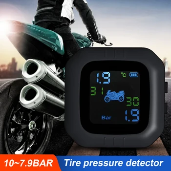 2020 USB Solar Charging Motorcycle TPMS Motor Tire Pressure Tyre Temperature Monitoring Alarm System with 2 External Sensors
2020 USB Solar Charging Motorcycle TPMS Motor Tire Pressure Tyre Temperature Monitoring Alarm System with 2 External Sensors