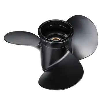 Boat Outboard Propeller 11 1/2 x 13 For Suzuki 35-65HP 58100-94313-019 Aluminum Alloy 13 Spline Tooth Black Marine Propeller
Boat Outboard Propeller 11 1/2 x 13 For Suzuki 35-65HP 58100-94313-019 Aluminum Alloy 13 Spline Tooth Black Marine Propeller