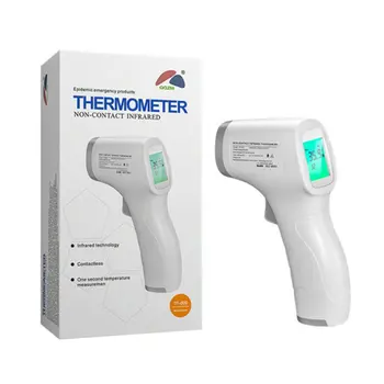 Three-Color Display Forehead Thermometer Human Body Infrared Thermometer Non-Contact Forehead Thermometer
Three-Color Display Forehead Thermometer Human Body Infrared Thermometer Non-Contact Forehead Thermometer