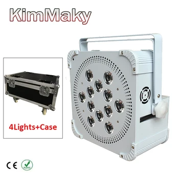 4pcs/case 12x18w light dj RGBWA+UV 6in1 led stage light battery led uplight wireless battery powered led uplights 
4pcs/case 12x18w light dj RGBWA+UV 6in1 led stage light battery led uplight wireless battery powered led uplights