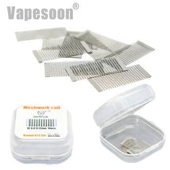 10pcs/pack Vapesoon Meshwork Coil Ni80 kanthal A1 0.13ohm for E-cig DIY Vape Tank Fit wotofo profile Kylin M RTA etc
10pcs/pack Vapesoon Meshwork Coil Ni80 kanthal A1 0.13ohm for E-cig DIY Vape Tank Fit wotofo profile Kylin M RTA etc