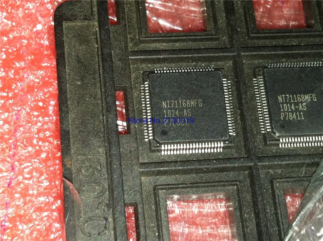 1pcs/lot NT71168MFG NT71168MF NT71168 TQFP-80 
1pcs/lot NT71168MFG NT71168MF NT71168 TQFP-80