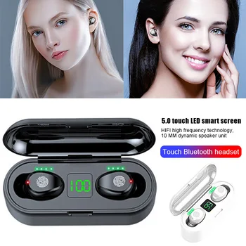 Headphones 8D HD Stereo Wireless Headphones Waterproof Anti-sweat Dustproof DJA99
Headphones 8D HD Stereo Wireless Headphones Waterproof Anti-sweat Dustproof DJA99