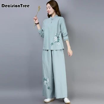 2020 retro chinese Long Sleeved Wushu Clothes Embroidery TaiChi KungFu Uniform Female Tai Chi Suit Uniforms Exercise Clothing
2020 retro chinese Long Sleeved Wushu Clothes Embroidery TaiChi KungFu Uniform Female Tai Chi Suit Uniforms Exercise Clothing