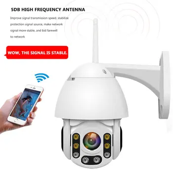 IP66 Wifi Security Camera Two-Way Audio/Motion Detection ONVIF/PTZ Night Vision H.265 Humanoid Detection/Audible Alarm
IP66 Wifi Security Camera Two-Way Audio/Motion Detection ONVIF/PTZ Night Vision H.265 Humanoid Detection/Audible Alarm