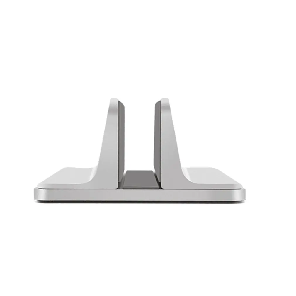 Aluminum Vertical Laptop Stand Thickness Adjustable Desktop NoteBooks Holder Erected Space-saving Stand For MacBook Pro/Air 
Aluminum Vertical Laptop Stand Thickness Adjustable Desktop NoteBooks Holder Erected Space-saving Stand For MacBook Pro/Air