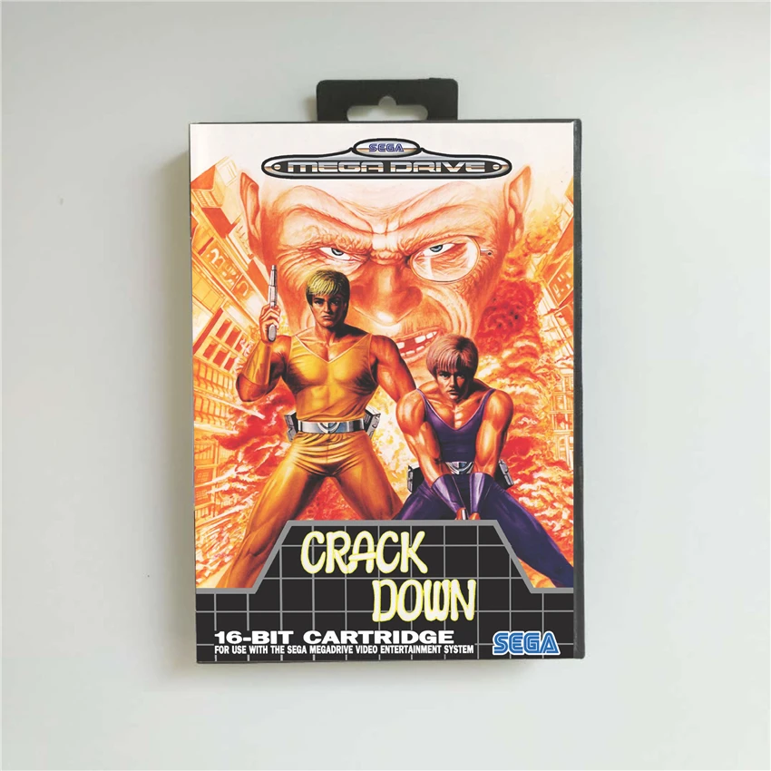 Crack Down - EUR Cover With Retail Box 16 Bit MD Game Card for Sega Megadrive Genesis Video Game Console
Crack Down - EUR Cover With Retail Box 16 Bit MD Game Card for Sega Megadrive Genesis Video Game Console