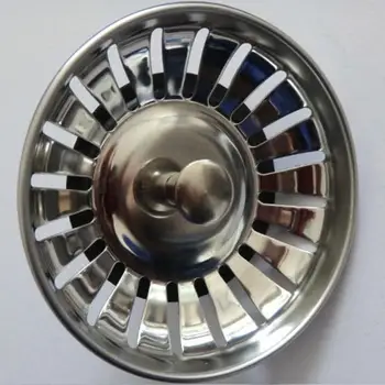 Hot 1pc Stainless Steel Kitchen sink Strainer Stopper Waste Plug Sink Filter filtre lavabo bathroom hair catcher
Hot 1pc Stainless Steel Kitchen sink Strainer Stopper Waste Plug Sink Filter filtre lavabo bathroom hair catcher
