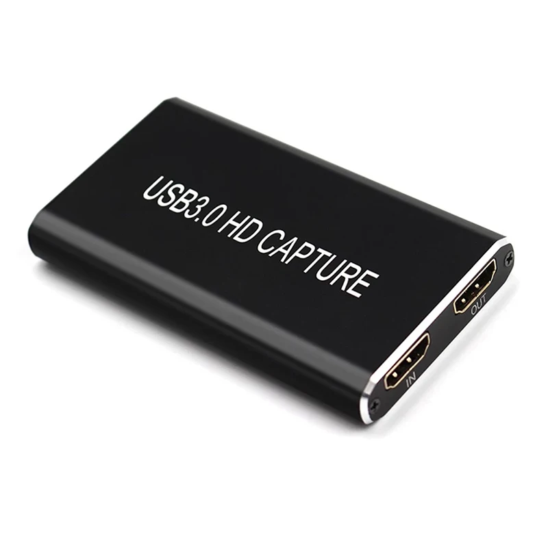 Capture Card USB 3.0 HD Game Capture Card Device Type-C Support HD Video 1080P Video Capture Card for TV PC PS4 Game
Capture Card USB 3.0 HD Game Capture Card Device Type-C Support HD Video 1080P Video Capture Card for TV PC PS4 Game