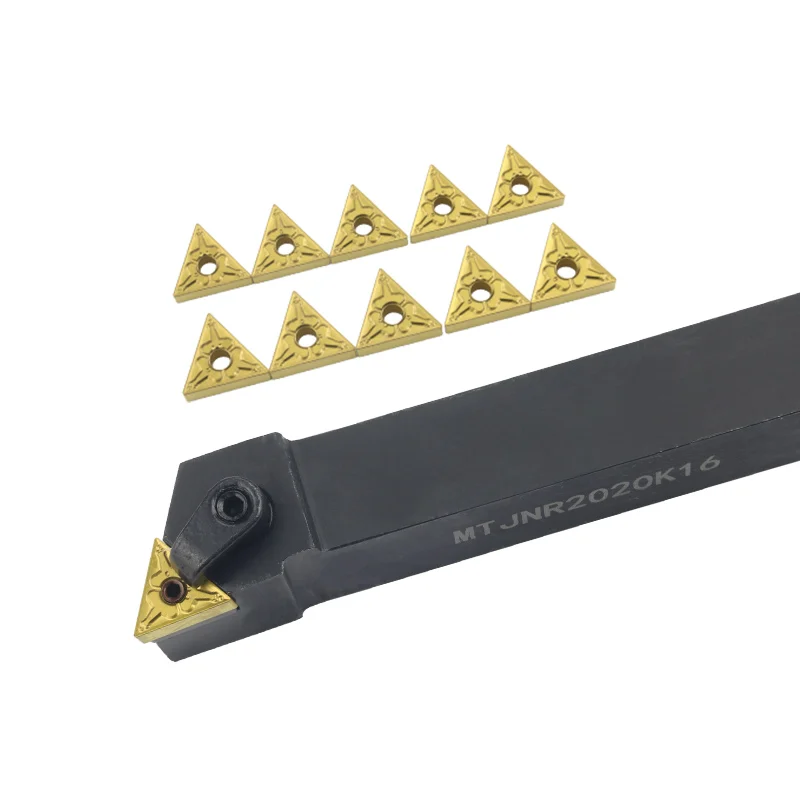 1pc MTJNR1616H16 MTJNR2020K16 MTJNR3232P16 External Triangul Turning Tool Holder TNMG16 Carbide Inserts Lathe Cutting Tools Set
1pc MTJNR1616H16 MTJNR2020K16 MTJNR3232P16 External Triangul Turning Tool Holder TNMG16 Carbide Inserts Lathe Cutting Tools Set