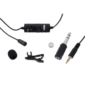 Boya by-m1 omnidirectional lavalier microphone
Boya by-m1 omnidirectional lavalier microphone