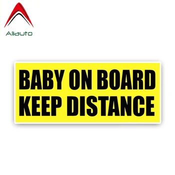 Aliauto 2 X Warning Car Sticker Keep Distance Baby on Board Decoration Vinyl Decal for Chevrolet Aveo Opel Astra Audi ,18cm*8cm
Aliauto 2 X Warning Car Sticker Keep Distance Baby on Board Decoration Vinyl Decal for Chevrolet Aveo Opel Astra Audi ,18cm*8cm