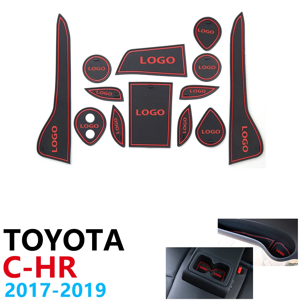Anti-Slip Rubber Cup Cushion Door Groove Mat for Toyota CHR C-HR C HR 2017 2018 2019 Accessories Car Stickers mat for phone
Anti-Slip Rubber Cup Cushion Door Groove Mat for Toyota CHR C-HR C HR 2017 2018 2019 Accessories Car Stickers mat for phone
