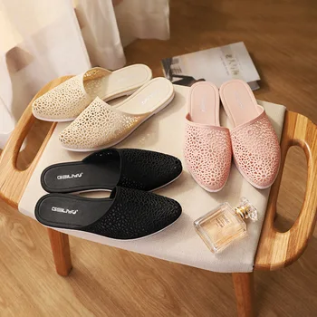Spring and Summer New Anti-Skid Breathable Sandals Slippers Female Vintage Cutout Women's Slippers Leisure Indoor Semi-Trailer
Spring and Summer New Anti-Skid Breathable Sandals Slippers Female Vintage Cutout Women's Slippers Leisure Indoor Semi-Trailer